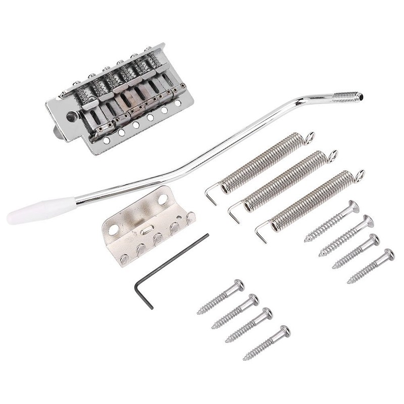 Guitar Tremolo Bridge, Zinc Alloy 6 String Electric Guitar Tremolo