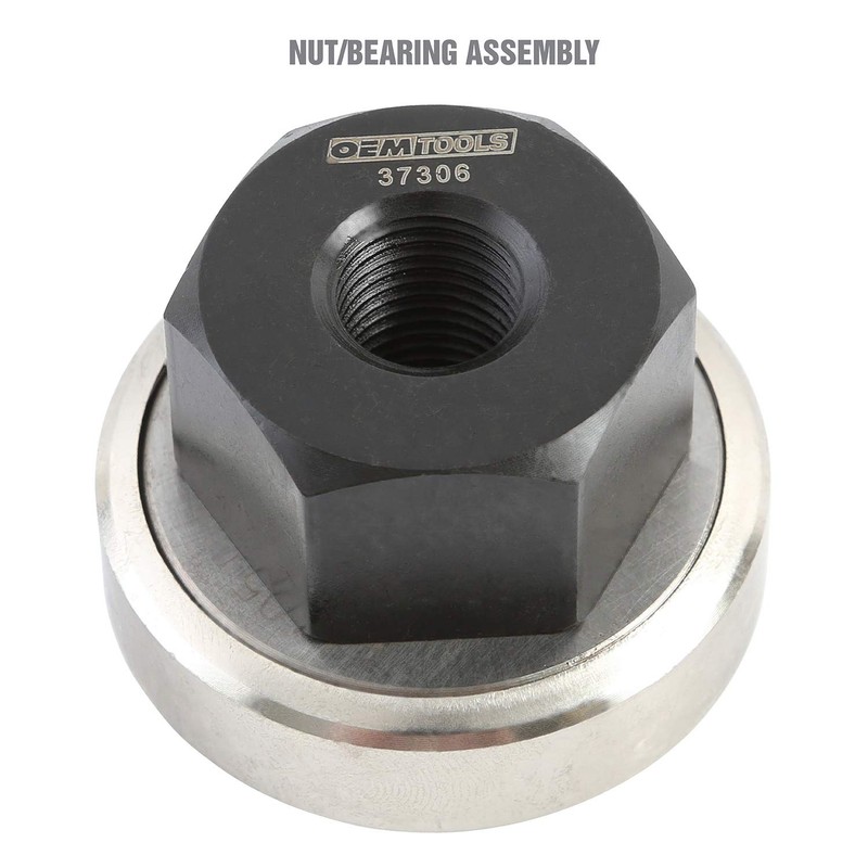 OEMTOOLS 37306 Long-Reach Harmonic Balancer/Pulley Installer Kit, Extra Long Forcing