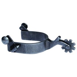 Professional's Choice Youth Gunmetal 8pt Spurs