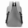 Men's Business Bag Set USB High Capacity Laptop Backpack Double