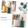 Ceramic Dishes Kitchen Utensil , Ceramic Utensil Holder Set Cutlery