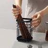ANHORTS Sink Caddy, Kitchen Sink Organisers, Cutlery Drainer for Kitchen