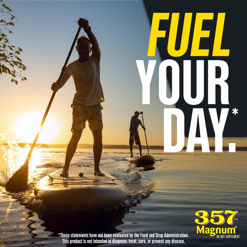 357 Magnum - Energy Tablets Formulated with Caffeine - 36