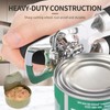 Safring Can Opener Manual, Heavy Duty Stainless Steel Smooth Edge