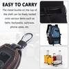 Car Key Fob Cover Case,Leather Car Key Holder with Mesh
