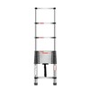 VEVOR Telescoping Ladder, 12.5ft Stainless Steel Lightweight Extension Ladder, Multi-Button