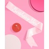 xo, Fetti Pink Birthday Girl Sash | Iridescent Birthday Party