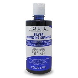 Shampoo Matizador Plata 300ml Rayos, Canas Y Rubios Folie Profesional