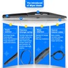 RAINTOK Windshield Wiper Blades Replacement for Honda HRV HR-V 2016
