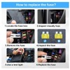 20Pcs 60 Amp Big Car Fuses, 60A Automotive Fuses, Automotive