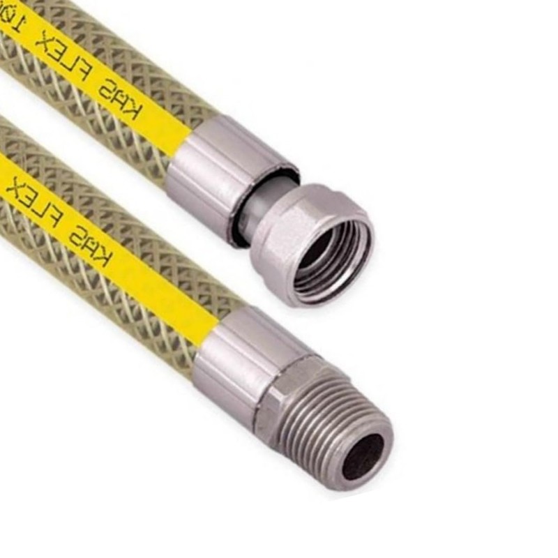 1/2 Bsp Female Flexible Gas Hob Cooker Connecting Hose Pipe