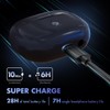 ROSESELSA Ceramics Budget Wireless Earbuds, High-Fidelity Sound, 60ms Gaming Earphones,