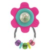 Infantino Spin & Teethe Gummy Pink Flower Rattle - Easy