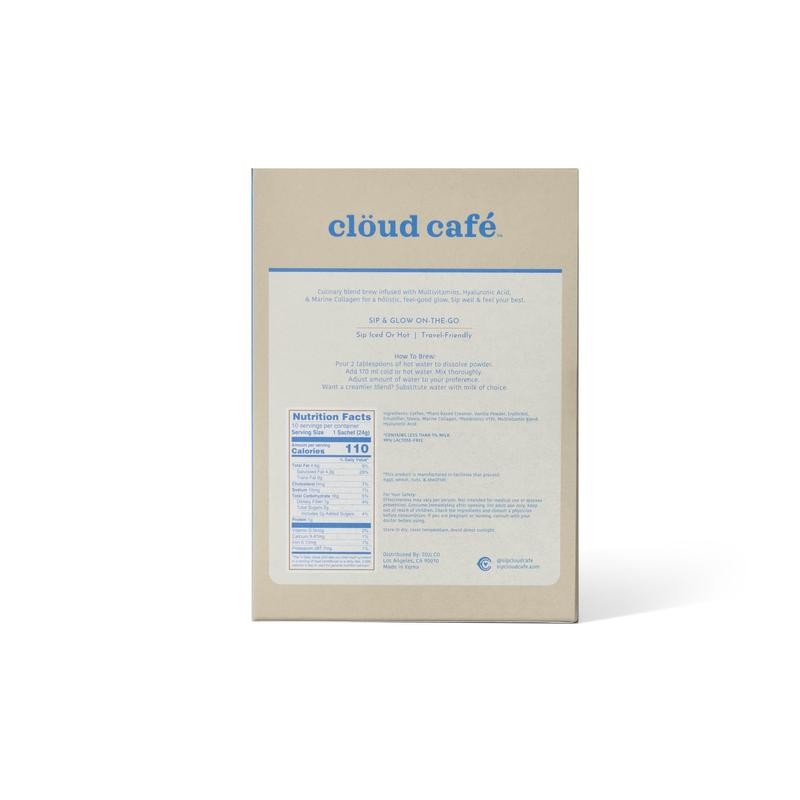 [Clöud Café] Vanilla Latte (Collagen-Infused)