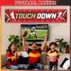 AKAIXI Large 9.8×2 ft Red Yellow and Black Touchdown Banner
