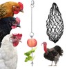 Pack of 2 Chicken Feeder Mesh Bag Chicken Toy Accessories