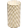 Yamako 80087 Po Kan Gorgeous Checkered Large Tea Tin