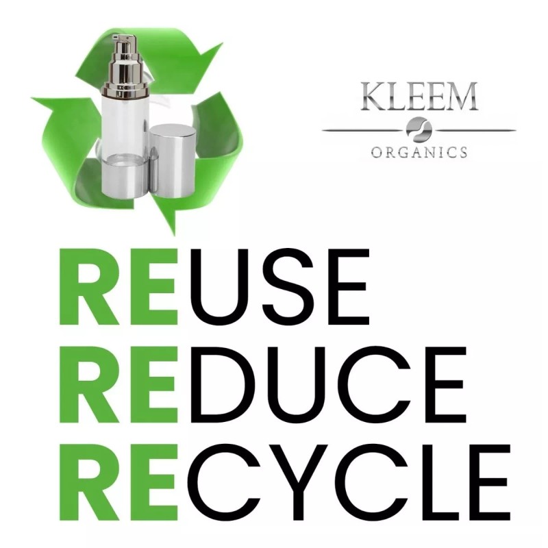 Kleem Organics Paquete De Recambio De Suero Vitamina C, Hialurónico