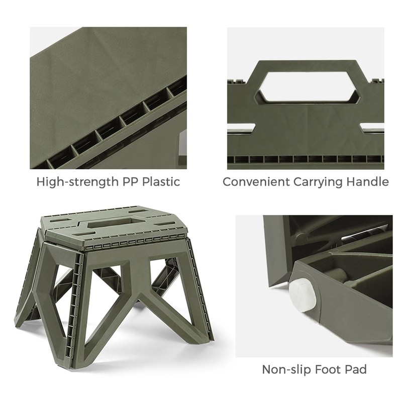 Folding Step Stool for Kids and Adults Non-slip Stool Chair