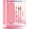 Rolybag Rhinestone Picker Tool, 2PCS Rhinestone Applicator Tool Dotting Wax