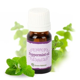 Green Natural Peppermint essential oil 10ml raw material for natural soap cosmetics, etc. / 페퍼민트 에센셜 오일 10ml 천연 비누 화장품 등 원료