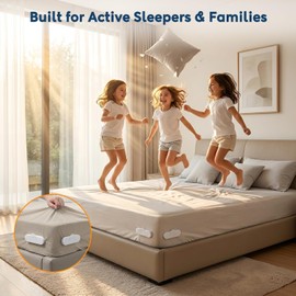 4Pcs Bed Sheet Holders for Corners ABS Material One-Time Installation