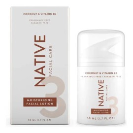 Loción Facial Hidratante de Coco Native para Todo Tipo de Piel