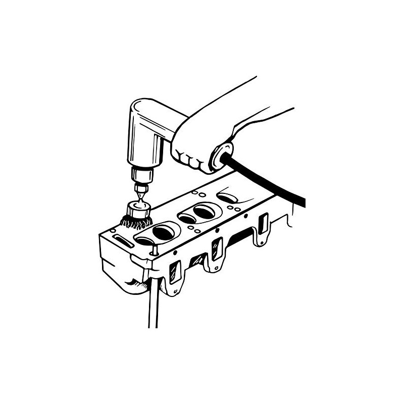 Lisle 14020 2-1/2" Wire Cup Brush