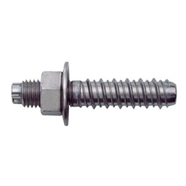 Japan Power Fastening High Strength Removable Male Screw Anchor, Tap Star, Made of SUS410, Susguard Treatment, M8 x 50, 18 Pieces