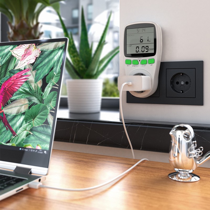 Arendo Energy Cost Meter 3680 W