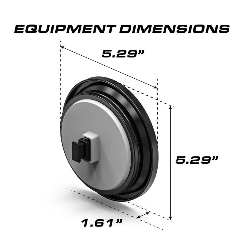 Feniex 4" Round Reverse | White | Utility, Apparatus, Trucking