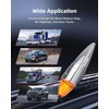 LBRST 1 x 17 LED Chrome Truck Roof Lights Amber