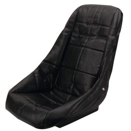Empi 62-2408 Black Vinyl Low Back Poly Seat Cover. Dune Buggy Vw Baja Bug, Each