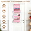Over the Door Organizer, 4 Large Pocket Hanging Storage with