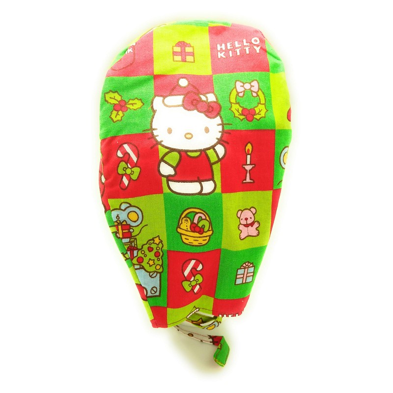Scrub Hat Cartoon Characters Christmas Fabric Cap Do-Rag