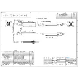 10Gtek® 12G External Mini SAS HD SFF-8644 to SFF-8644 Cable, 1-Meter(3.3-ft)