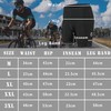GGFLYING Men's Cycling Shorts 6D Padded Cycling Shorts Breathable Quick