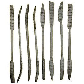 BENSON 8x Rasp File Set for Wood, Soapstone Files, Rasps