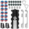 36pcs Pool Cue Repair Kit 12 Billiard Cue Tips, 2