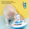 Automatic Electric Rotating Butterfly Toy Funny Cat Teaser Toys with