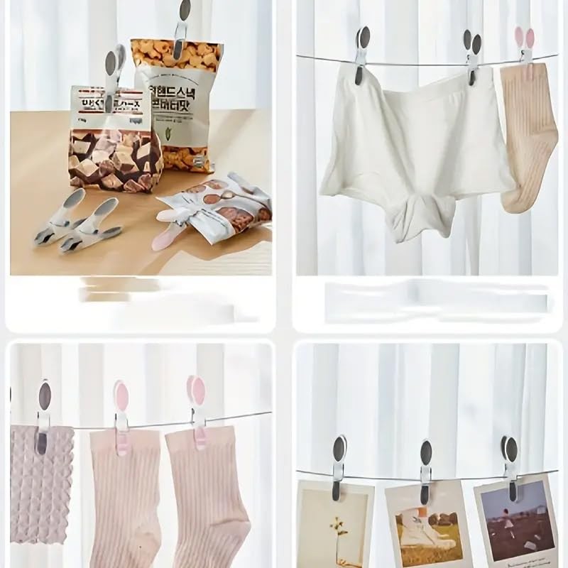 AIMALL 30 PCS Household Clip Seamless Clothes Drying Clip Windproof