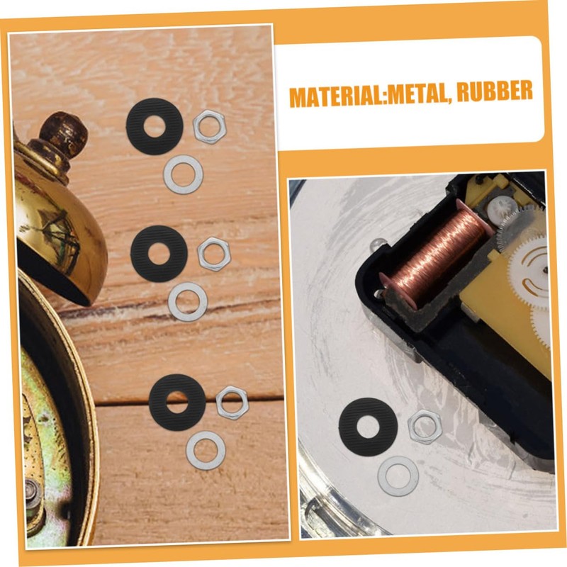 SEWACC 20Sets Quartz Clock Replacement Parts Wall Clock Mechanism Kit