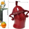 Ylapagne Canister with Attitude, Creative Forked Waist Jars with Lids,
