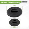 partszen 68225506AA ‎Bed Plug Cover Kit Fit for Dodge Ram