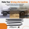 maXpeedingrods Door Belt Window Molding Weatherstrip Trim Seal Belt Rear