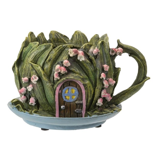 Pacific Giftware Floral Planter, 7.5 Inches, Resin, Garden Décor