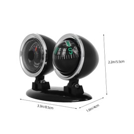 iplusmile Car and Boat Compass Ball Dual Function Dashboard Mount for Accurate Navigation Versatile Use in Vehicles and Sturdy Design for Reliable Direction Guidance