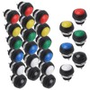 APIELE Pack of 24 12 mm Momentary Button Switch Waterproof