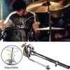 Tceapoo Tom Drum Holder Single Arm Stand Cymbal Mount Rack