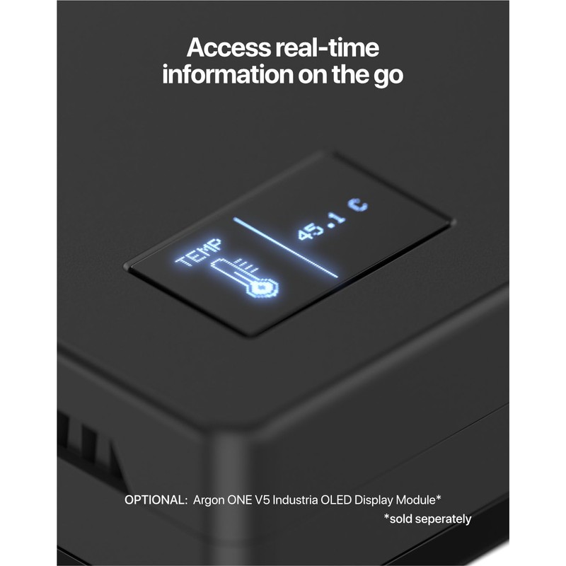 Argon ONE V5 M.2 Case | Raspberry Pi 5 Aluminum